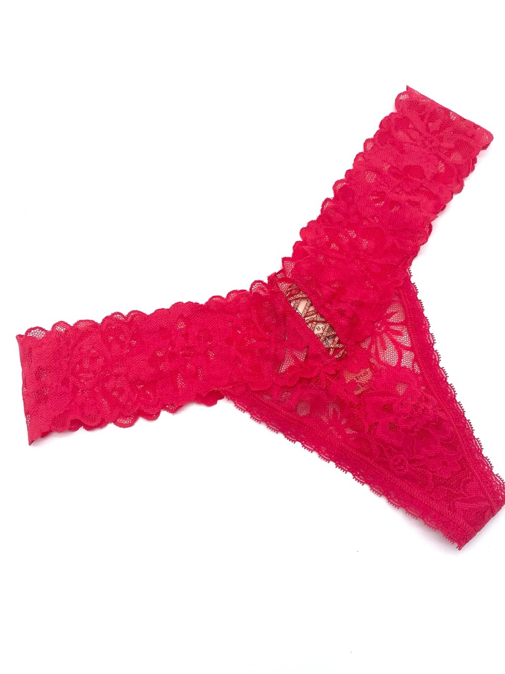 New Victoria's Secret Lace Thong Size M Lace Red